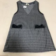 110cm KP トロワラパン　女の子ワンピース　新品のサムネイル