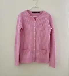 ラルフローレン ケーブル ニット カーディガン S