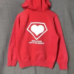 00s SUPER LOVERS ジップアップ パーカー スーパーラヴァーズのサムネイル