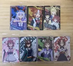ウマ娘　シンデレラグレイ　ツインウエハース 7枚セット