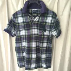 Polo by RalphLauren チェック柄ビッグポニーポロシャツ