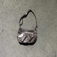 00s archiveレザーショルダースタッズバッグ フェアリーグランジ Y2K