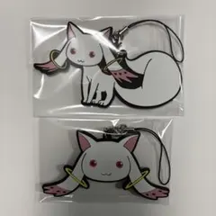 【匿名発送】魔法少女まどか☆マギカ キュウべえ ラバーストラップ まどマギ 魔法少女まどか☆マギカ キュゥべえ ラバーストラップ ワルプルギスの