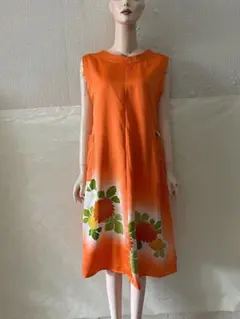 着物リメイクワンピース　正絹　４月下司発送