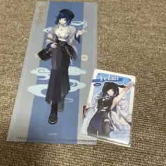 原神　夜蘭　韓国　カフェ　フォトカード　ピザハット　ミニクリアファイルのサムネイル