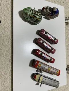 昭和レトロ　イチコー　ゼンマイ式ブリキ列車　その他