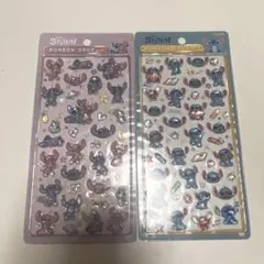 スティッチ ボンボンドロップシール 2シートセット