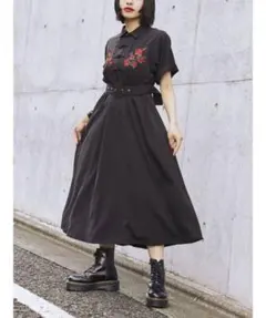 ジュエティ　エンブロイダリーチャイナワンピース