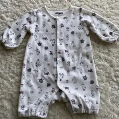 【美品】MOOMIN BABY ムーミン ベビー ロンパース カバーオールのサムネイル