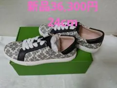 新品36,300円 Kate Spade ケイトスペードスニーカー7B24㎝のサムネイル