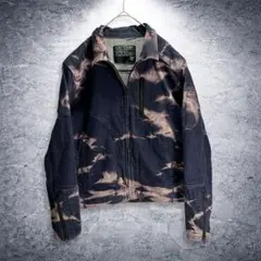 Y2K archive ブリーチ加工 デニムジャケット 短丈 グランジ系