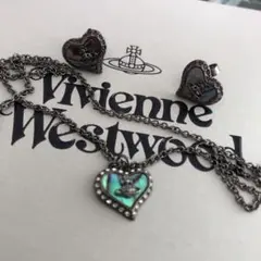 ヴィヴィアン　シェルネックレス　ピアス　セット