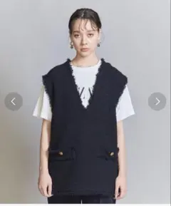 ユナイテッドアローズ ジレ ツイード