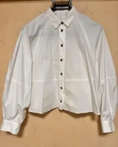 アンフィーロ ブラウス　シャツ　クロップド　Mサイズ