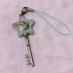 リラックマ コリラックマ 星型 鍵 夜ふかし キーストラップ キーホルダー