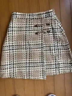 送料無料！　MISCH MASCH ツイードスカート　S