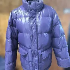 UNIQLO　パープル ダウンジャケット　Мサイズ