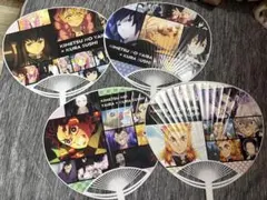 鬼滅の刃 くら寿司 コラボ うちわ 4枚セットのサムネイル