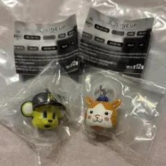 プロ野球マスコット　めじるしアクセサリー　トラッキー　スターマン 2個セット