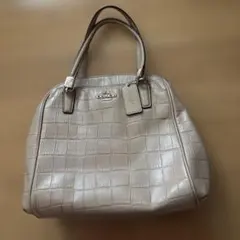 COACH ベージュ バッグ