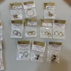 パーツクラブ ピアス金具 まとめ売り　10点おまけつき