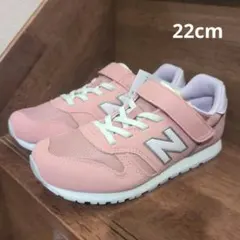 ニューバランス　スニーカー　373　ピンク