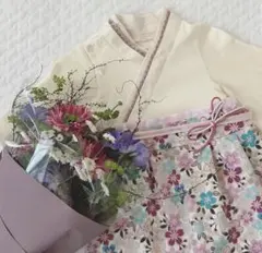 スウィートマミー ベビー袴 袴ロンパース 80 初節句　お宮参り 100日祝い