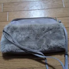 KBF　ショルダーバッグ　ファーのサムネイル