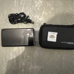 【美品】ニンテンドー3DS 本体 メタリックブラック CTR-001