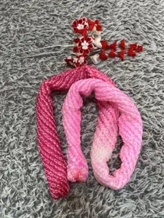 花飾り付きかんざしセット