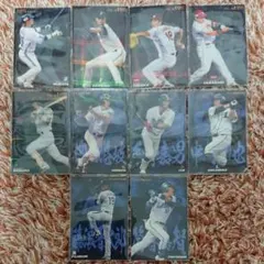カルビー プロ野球チップスカード インサートカード 10枚セット