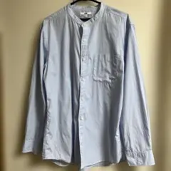 スタンドカラーシャツ 長袖 シャツ