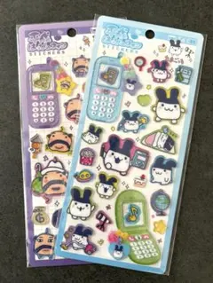 【正規品】平成はっぴーフォン　たまごっち　おやじっち みみっち　2枚