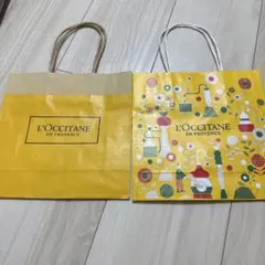 L'Occitane ショップ袋 2枚セット