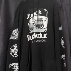 DUCK DUDE B ONE SOUL パーカー ブラック Mサイズ