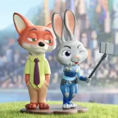 ズートピア ベストパートナー ニック ジュディ フィギュア 52TOYS