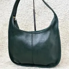【極美品】コーチ エルゴ ショルダーバッグ グリーン 4398 希少カラー