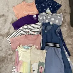 子供服 まとめ売り 130cm 女の子 Tシャツ ワンピース
