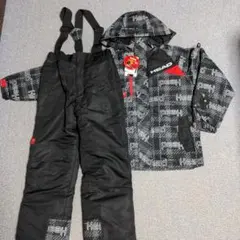 はまちゃん様ご依頼品!!!!!　HEAD 子ども用スキーウェア ブラック/グレー
