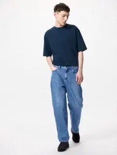 ユニクロ ワイドストレートジーンズ　31㌅