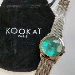 KOOKAI 腕時計 メッシュベルト グリーンのサムネイル