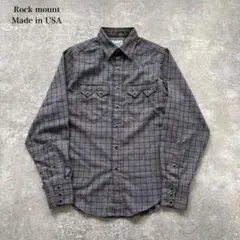 【Rock mount】 ロックマウント レーヨン ウエスタンシャツ USA製のサムネイル