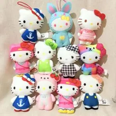 キティちゃん　ぬいぐるみ　キーホルダー　ストラップ　まとめ売り