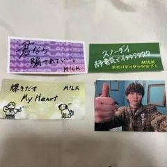 M!LK 吉田仁人　ステッカー