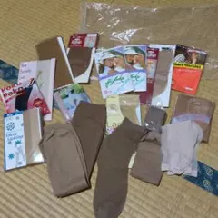 Hi-looks ショートストッキング 複数パック 　レトロ　 昭和