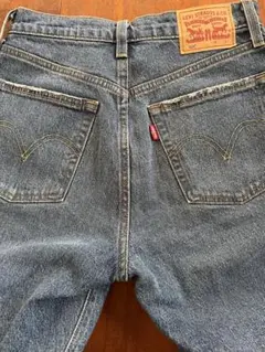 Levi's 501 ストレートデニム ブルー25インチ