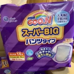 Goo.N スーパービッグ パンツタイプ 14枚入　6パック