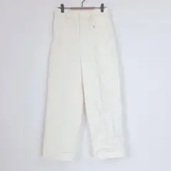 Alma Design ワイドパンツ Mサイズ 白 シンプル 上品 カジュアル