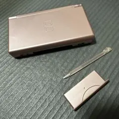 美品　Nintendo DS Lite メタリックロゼ 本体