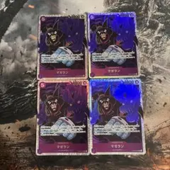 ワンピースカード マゼラン SR 4枚 頂上決戦 op02